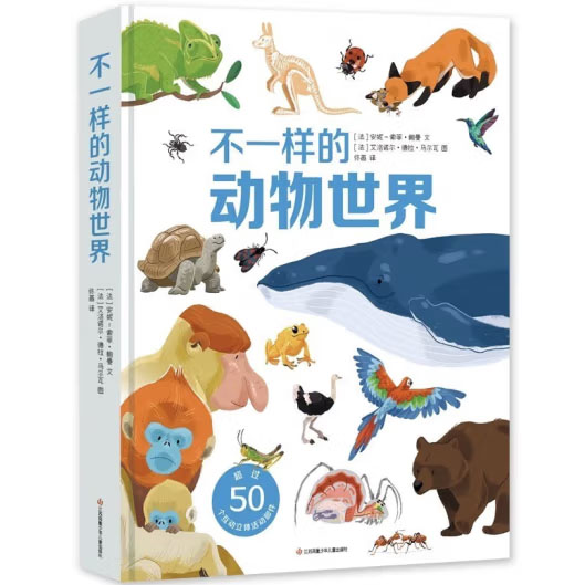 玩具书：不一样的动物世界
