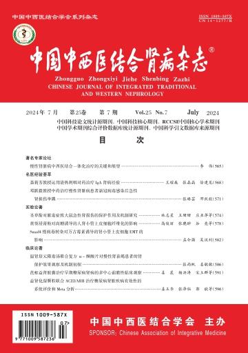 中国中西医结合肾病杂志