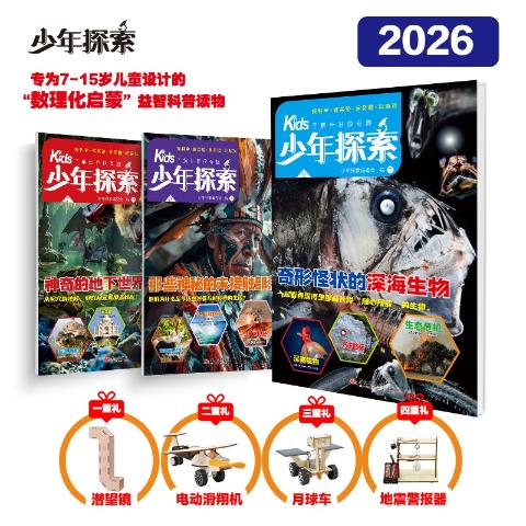 少年探索(全年订阅送“陨石”标本礼盒)